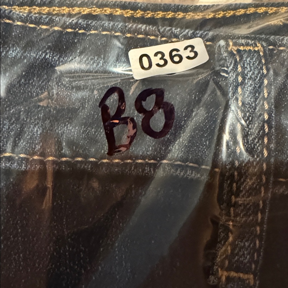 Silver Jeans Co Womens Boyfriend Dark Wash Relaxed Straight 34x29 - Picture 9 of 9